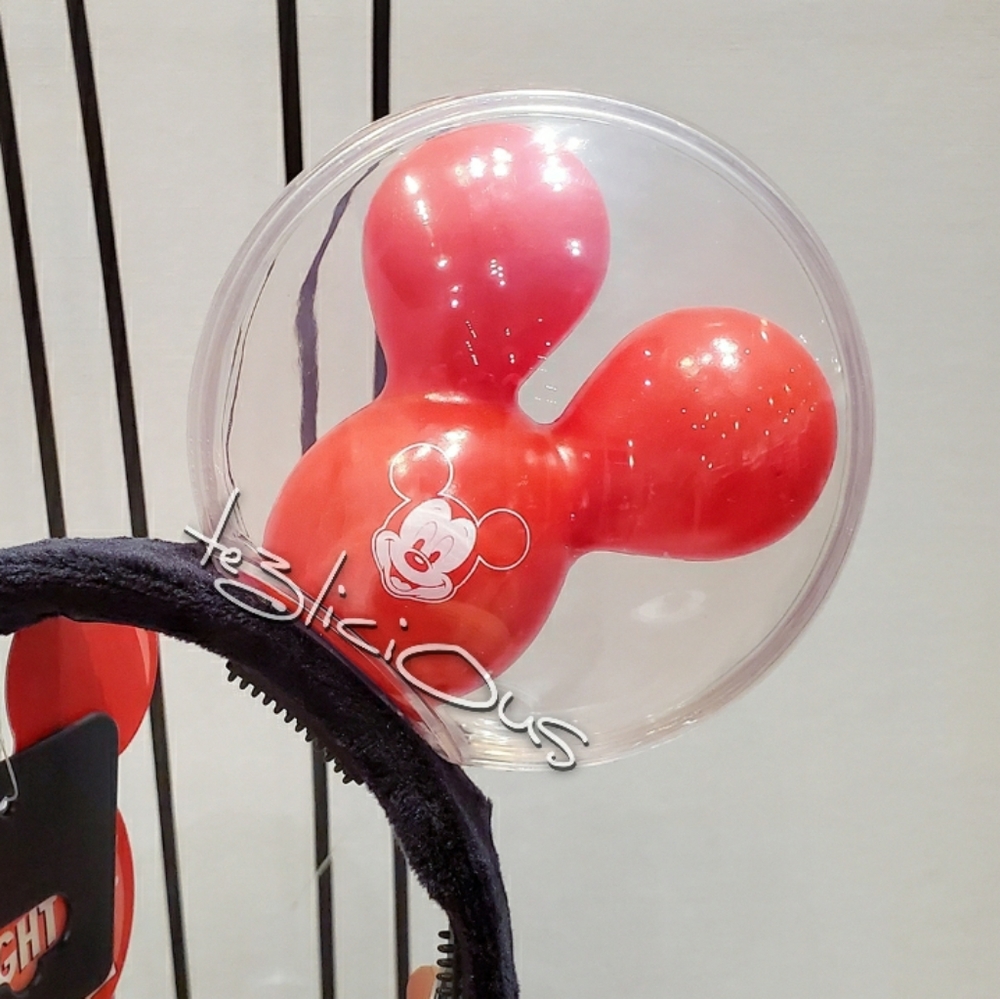 DISNEY PARKS MICKEY LIGHT UP BALLOON EARS HEADBAND - Picture 3 of 7